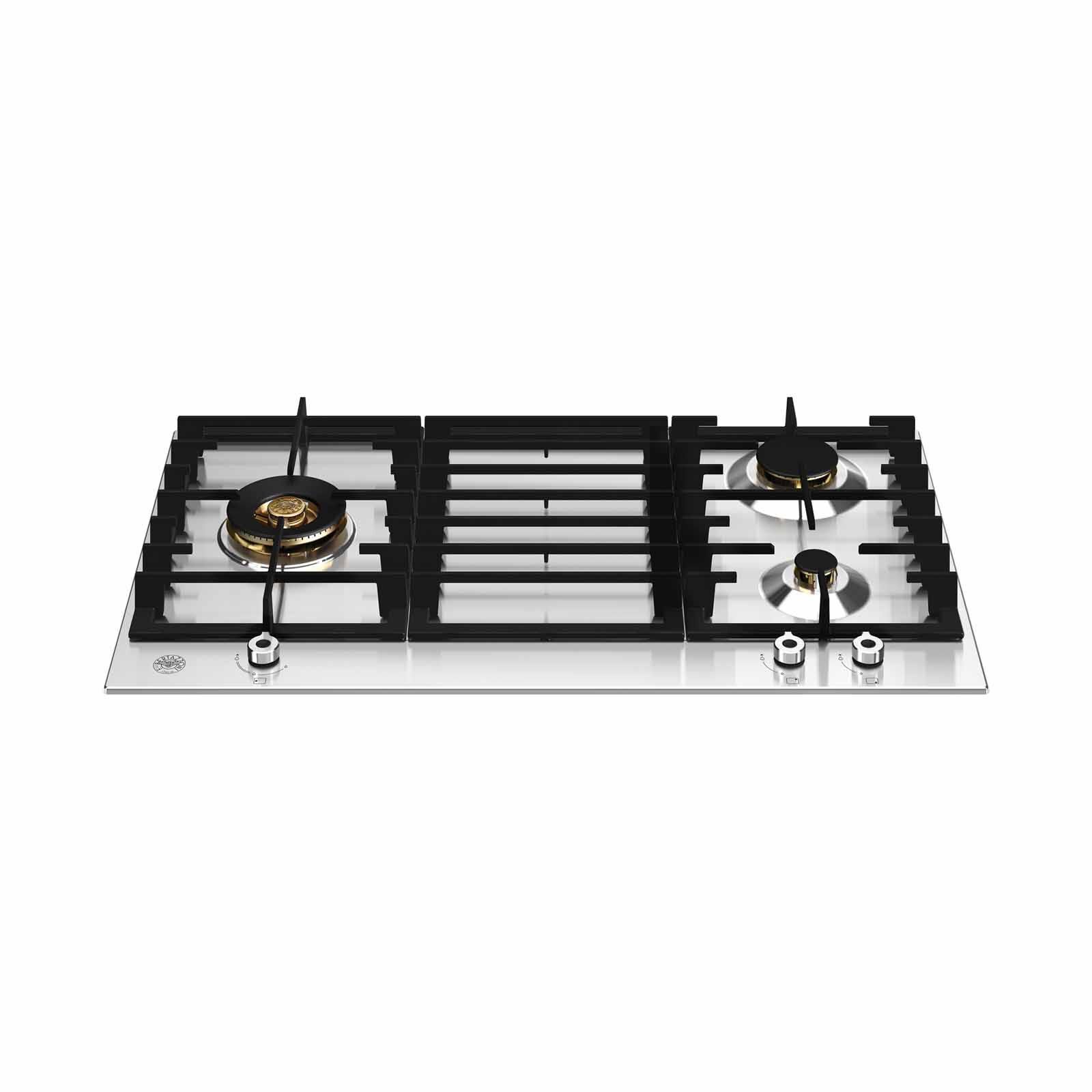 BERTAZZONI 90cm Built-in Gas Hob Three Cooking Zones P903LPROX