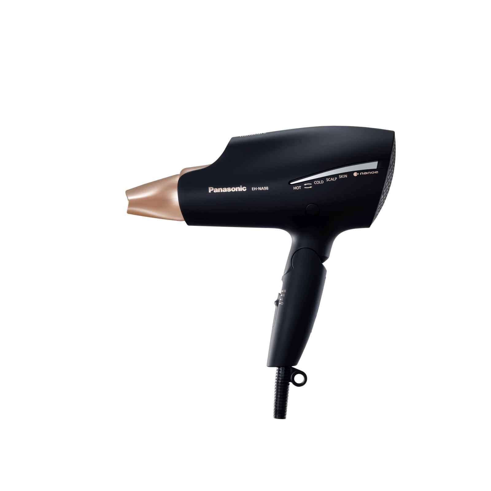 PANASONIC Nanoe Hair Dryer Compact With Quick-dry Nozzle (1800w) EHNA98K605-image 1