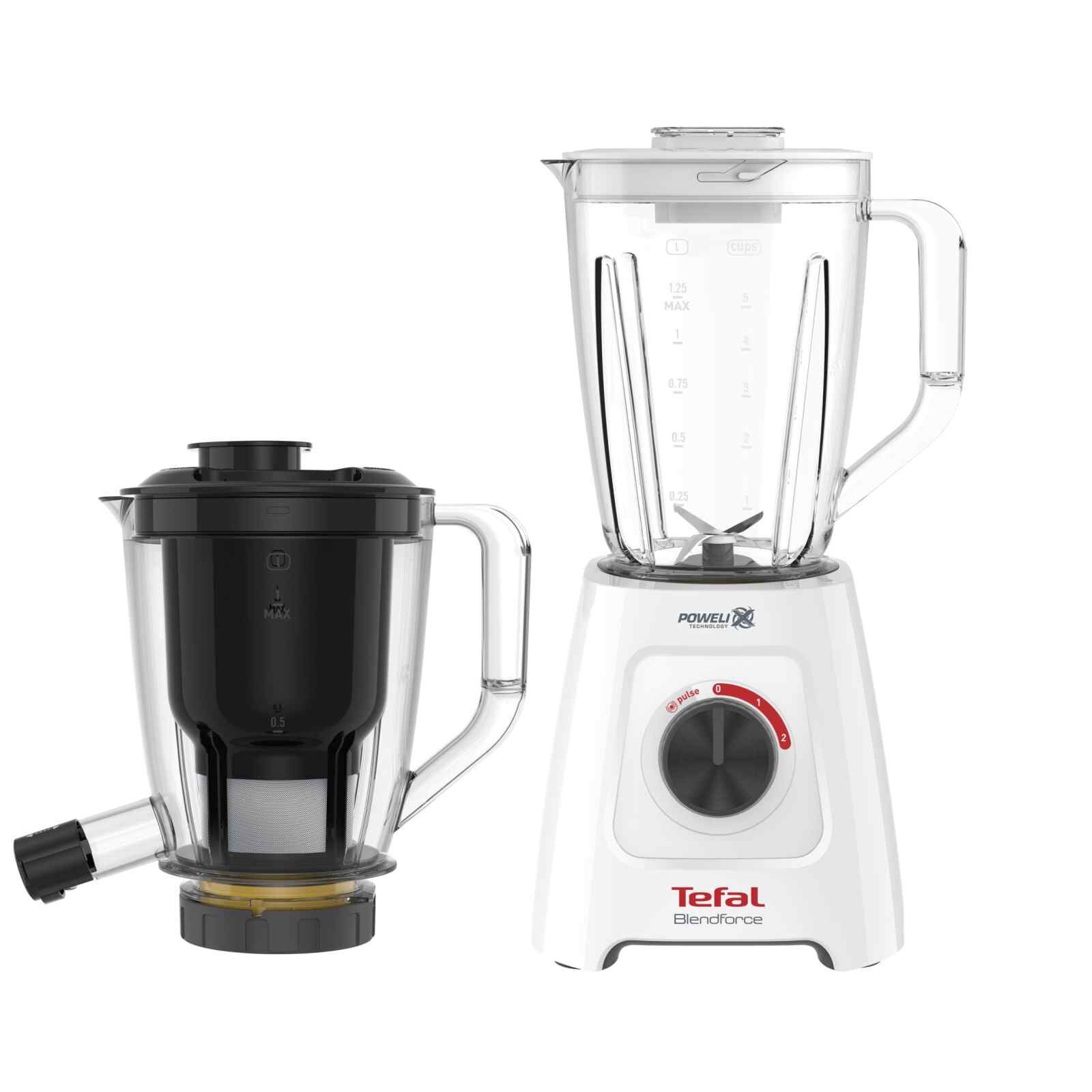 TEFAL 2 In 1 Blendforce Blender With Juice Jar BL42Q