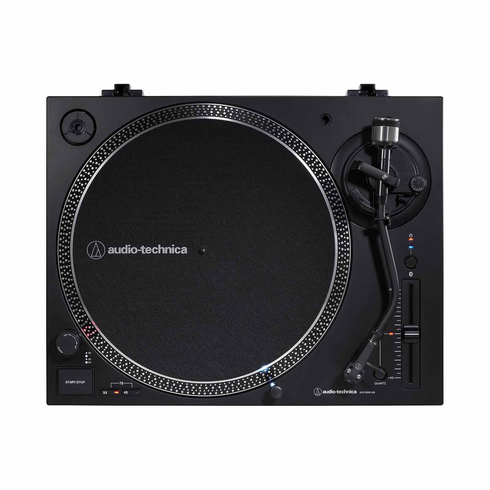 AUDIO TECH Direct-drive Turntable (analog, Wireless & Usb) AT-LP120XBT USB BK-image 3