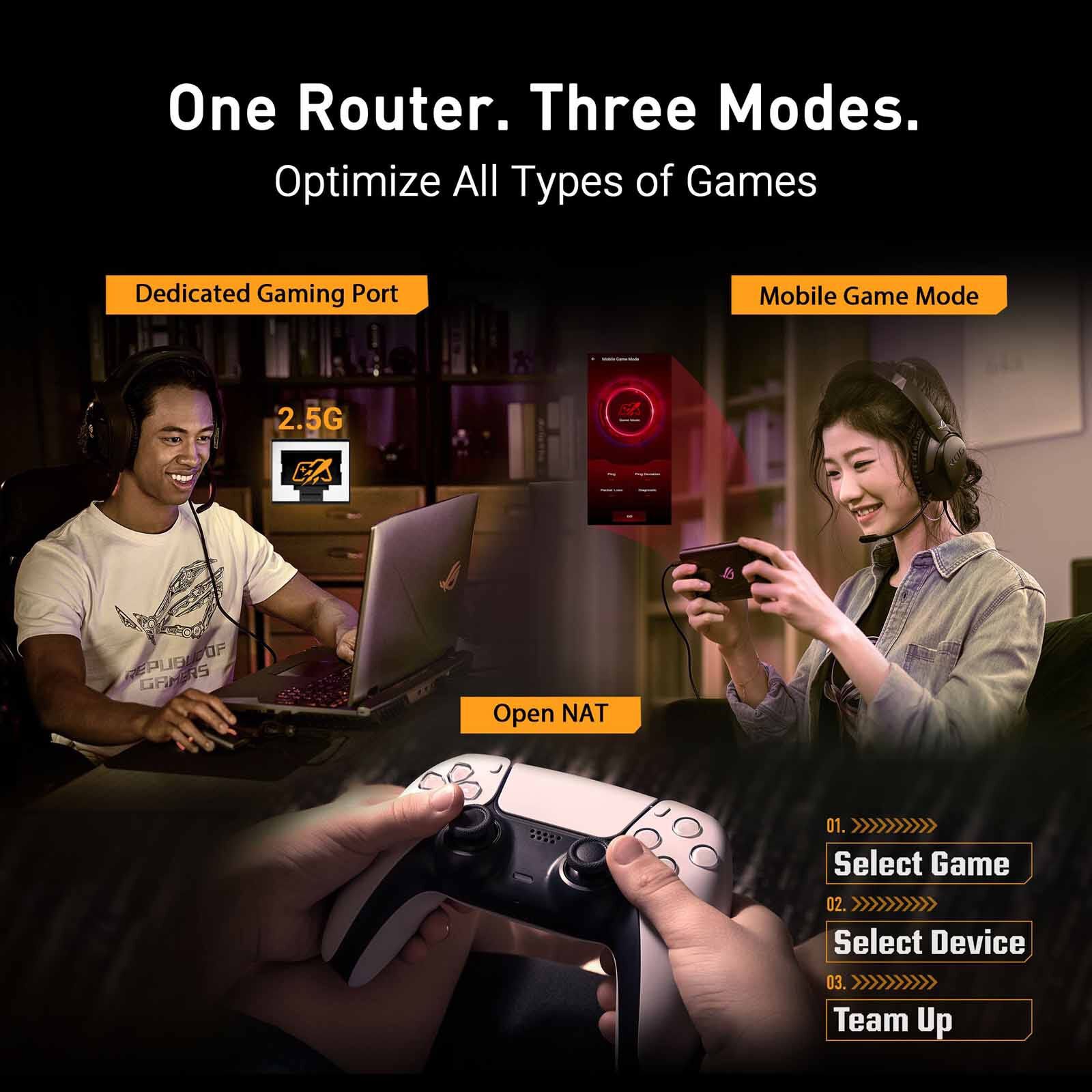 ASUS Dual Band Wifi 7 Gaming Router TUF-BE6500-image 8