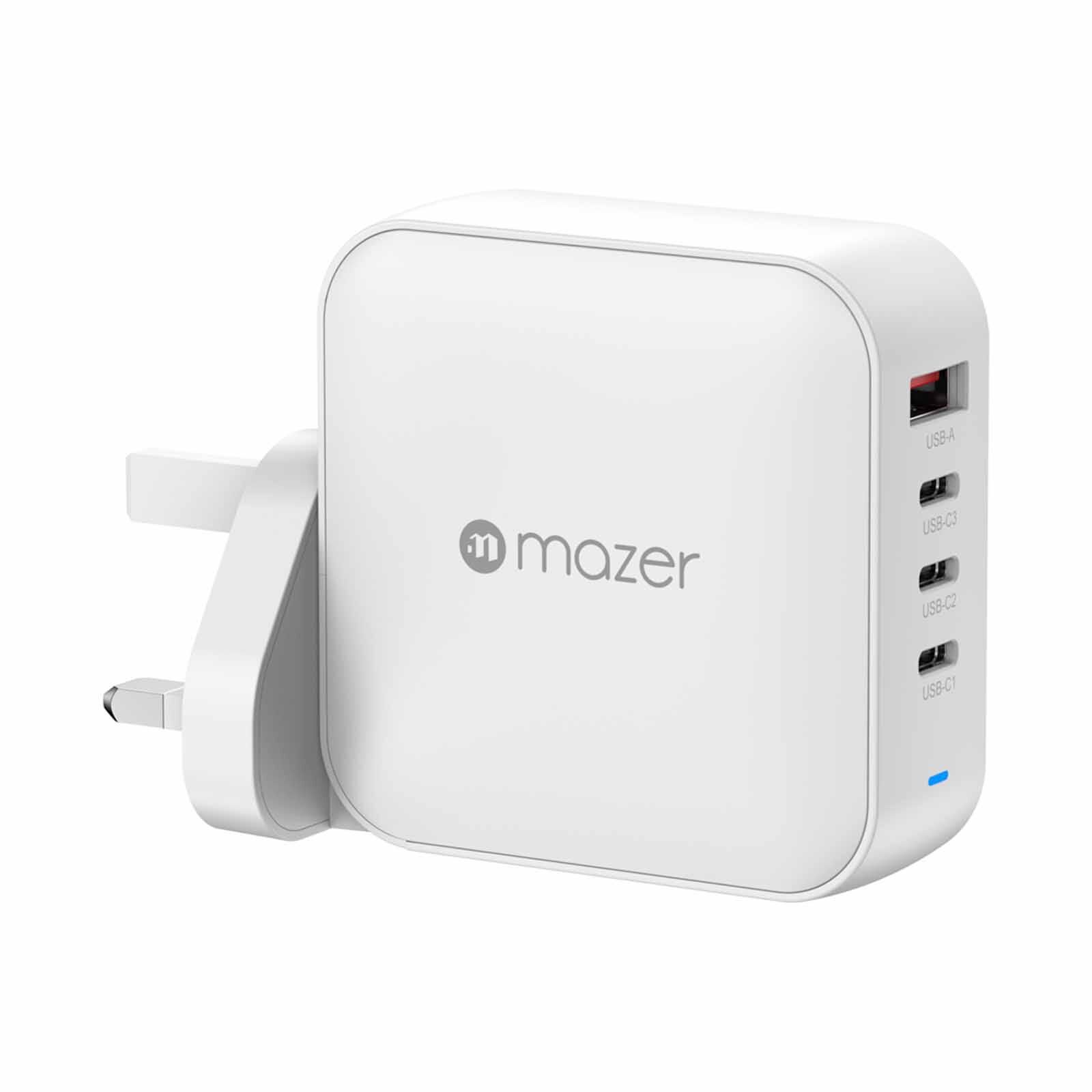 MAZER Prestigegan Pd3.1 165w 3c1a With Travel Plugs - White M-G165W-V5-WH-image 11