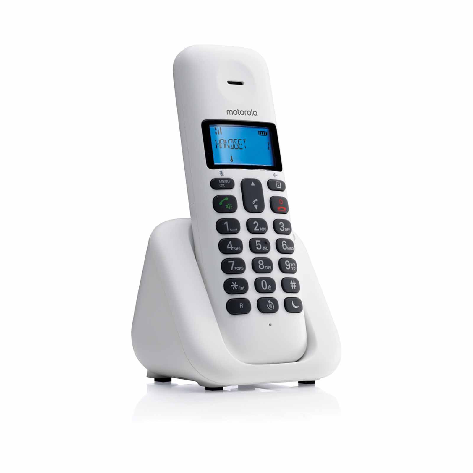 MOTOROLA Dect Phone Single MT T301 PLUS WHITE-image 2