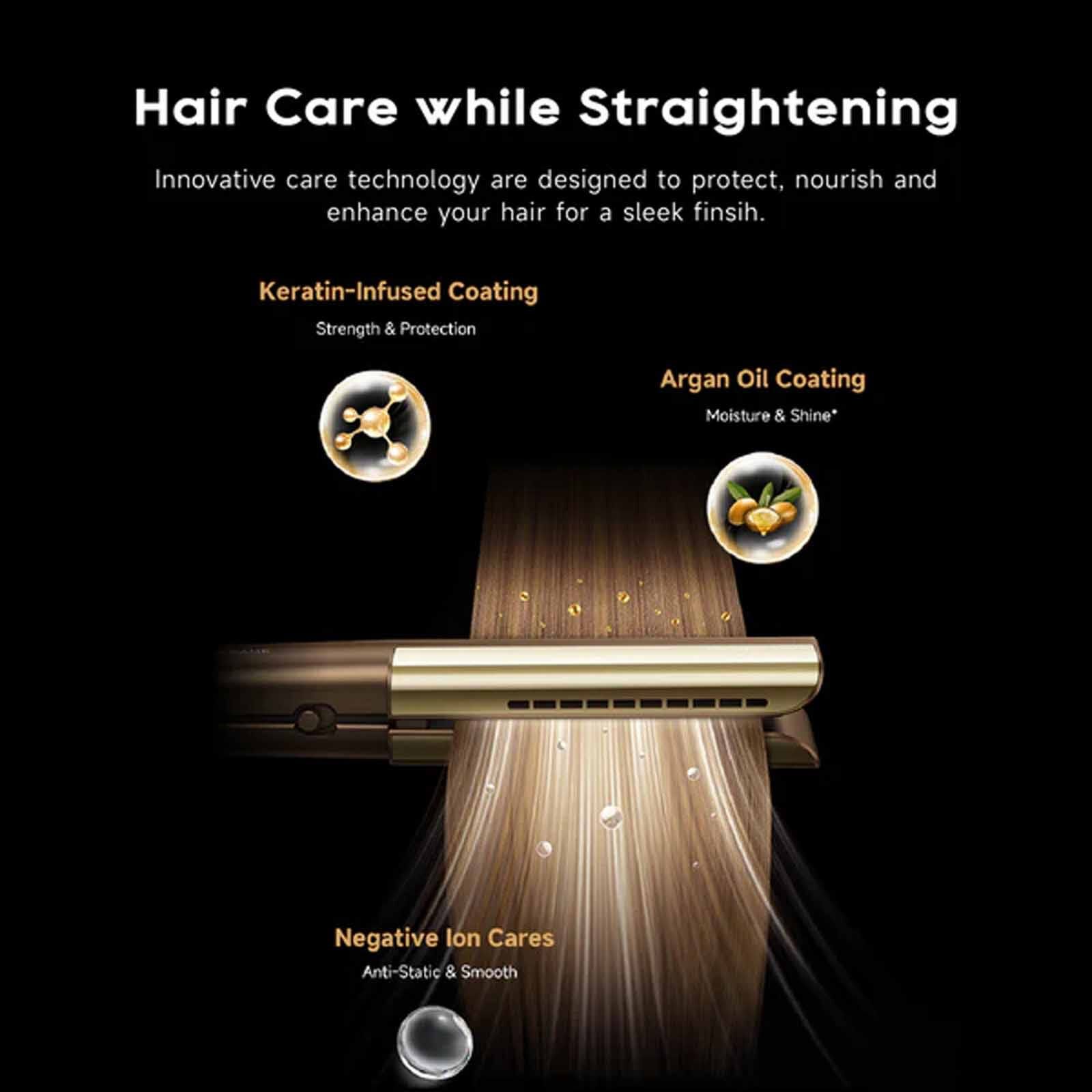 DREAME Aerostraight High-speed Styler (1600w) - Gold DM-AEROSTYL-GD-image 4