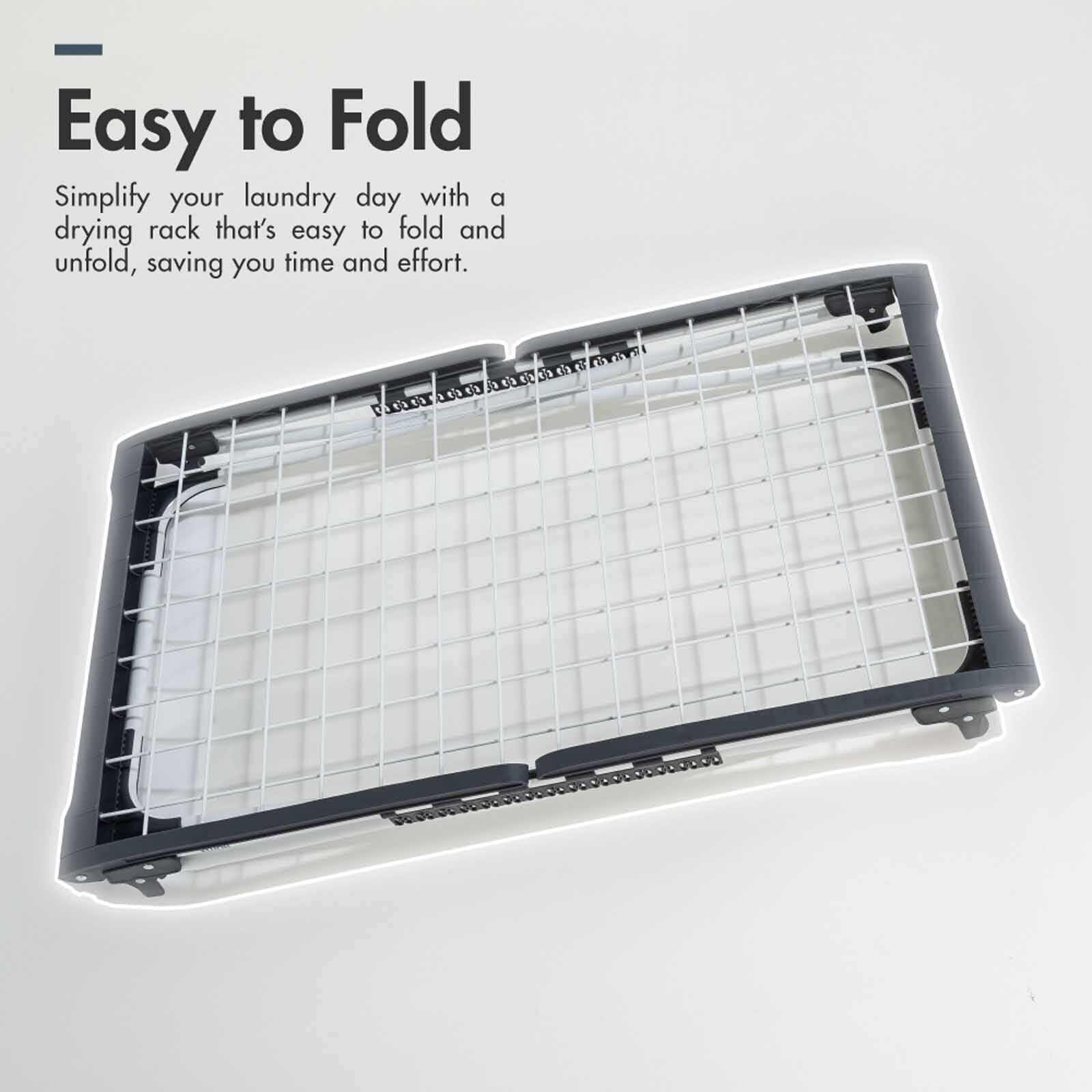 HOUZE 3 Fold Drying Rack (1.6 Metre) KRUSTY-image 2