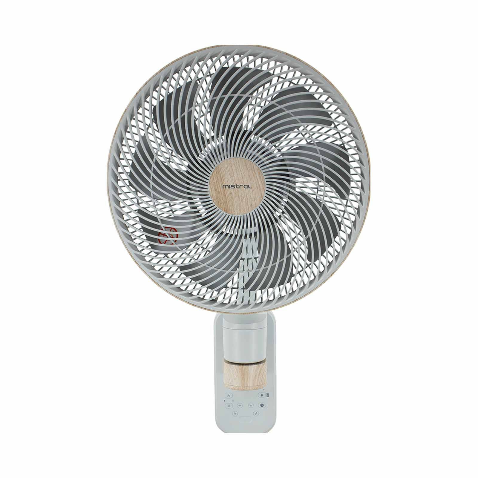 MISTRAL 12 In Dc Wall Fan With Wifi & Remote Control MWF1212DRW-G-image 1