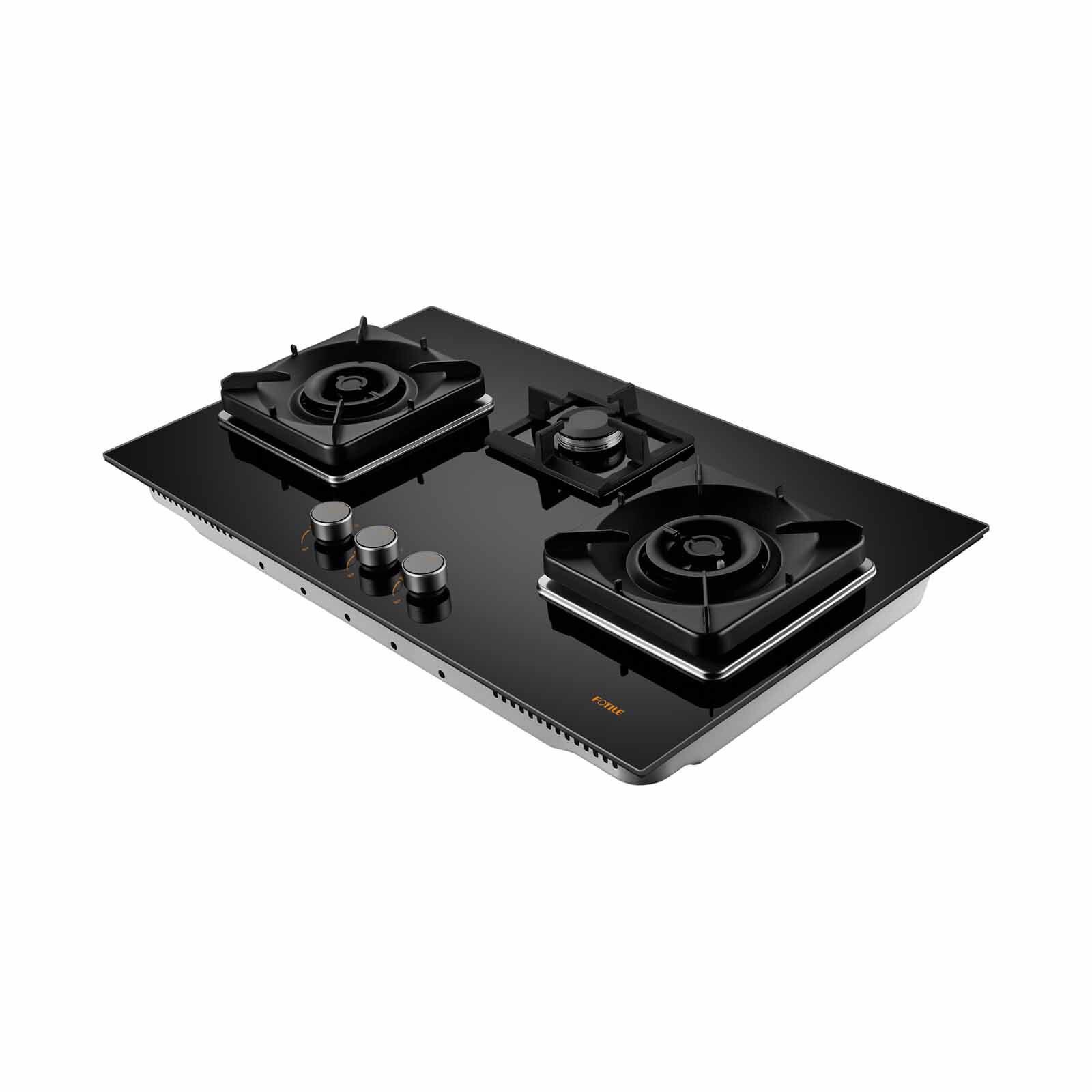 FOTILE 3 Burner Gas Hob - Black (pub) (exclude Installation) GHG88329-I-image 2