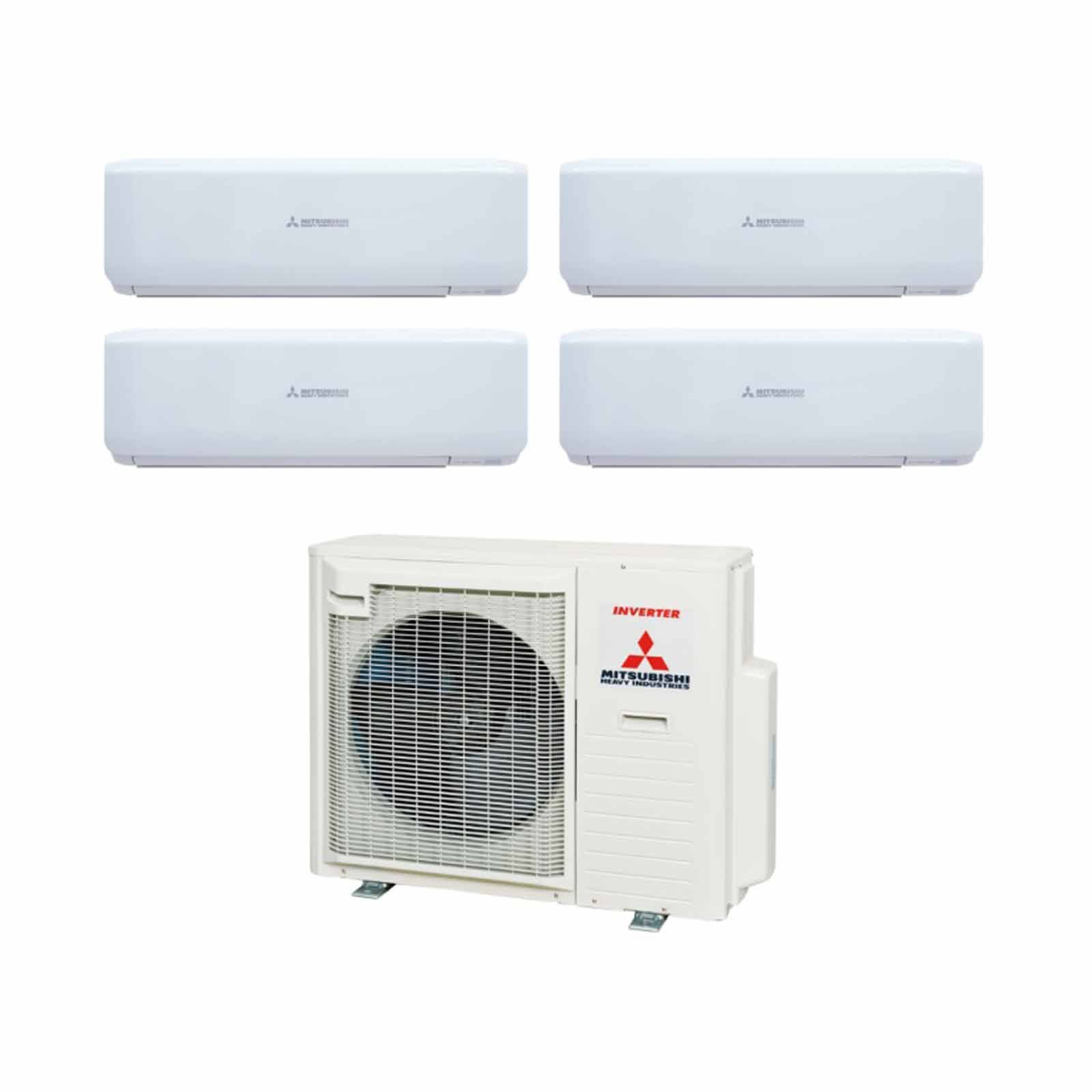 MHI Mhi Scm 8kwh Condenser Unit System 4 (9000btu X 2, 12000btu X 1, 24000btu X 1) SCM80YS-W+ SRK10YVS-W X 2/SRK13YVS-W/SRK24YVS-W