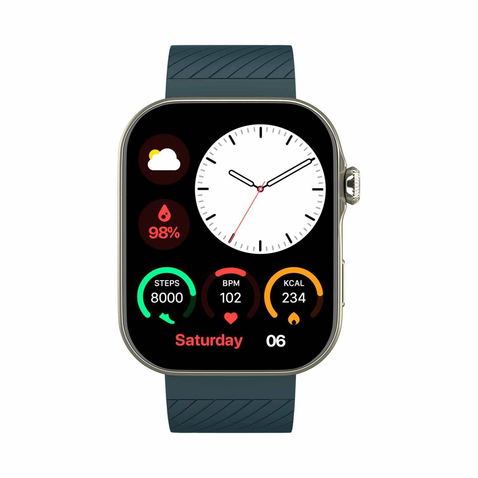 NOISE Colorfit Ultra 3 Smartwatch - Teal Blue WRB-SW-COLORFITULTRA3-STD-NKL_TEAL-image 1
