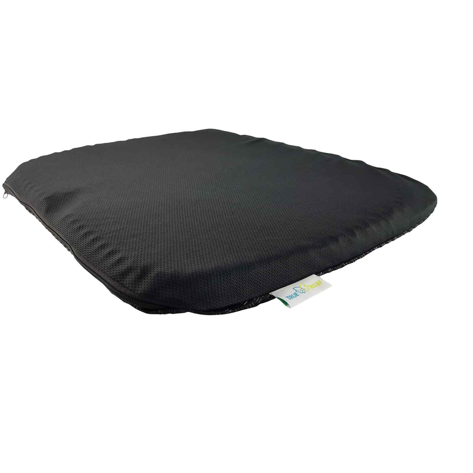 TRUE RELIE Gel Seat Cushion - Coal Black TRTPESC-CBLK-image 1