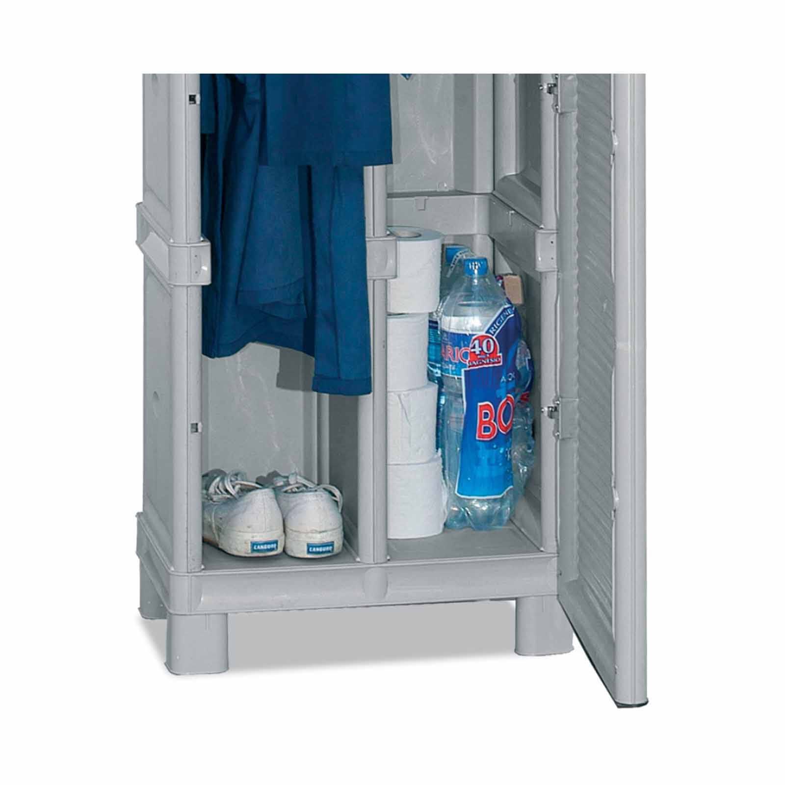 ARTPLAST Linea Concert Slim Tall Clothes Cabinet 50x39x172cm CONCERT-image 2