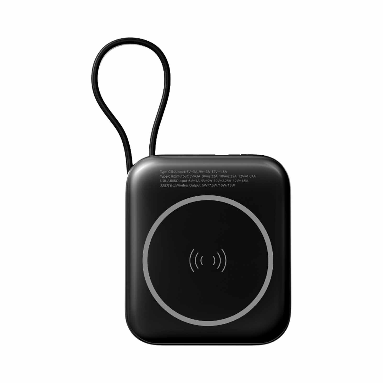 PHILIPS 10000mah 22.5w Powerbank With Built-in Usb-c & Usb-a Cables Ccc DLP9205B/97-image 2