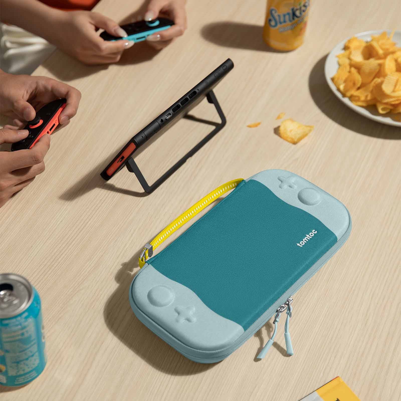 TOMTOC Fancycase-g05 Switch 2 Slim Case - Sea Salt G05S3T3-image 12