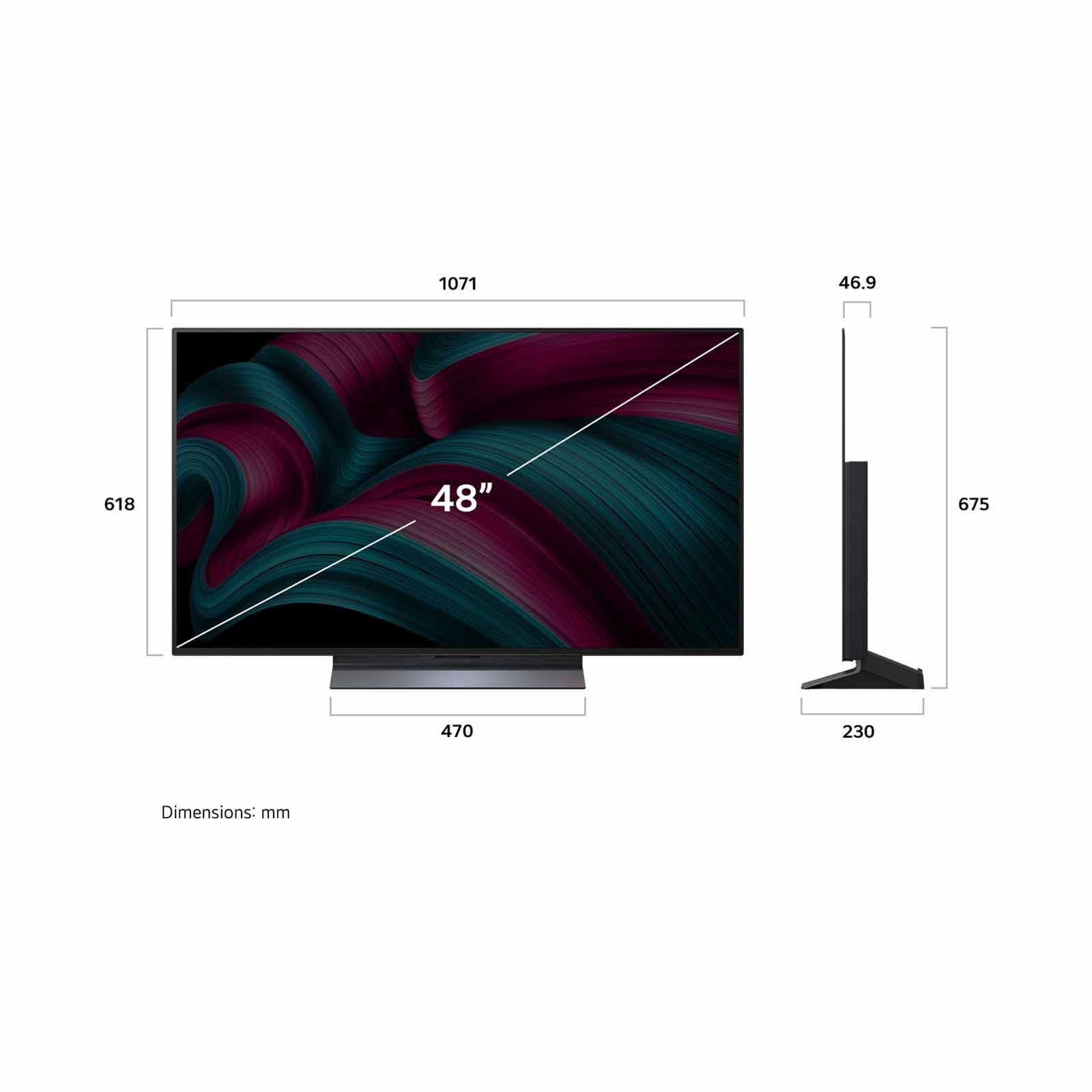 LG 48 In 4k Uhd Oled Tv OLED48C5PSA.ATC-image 12