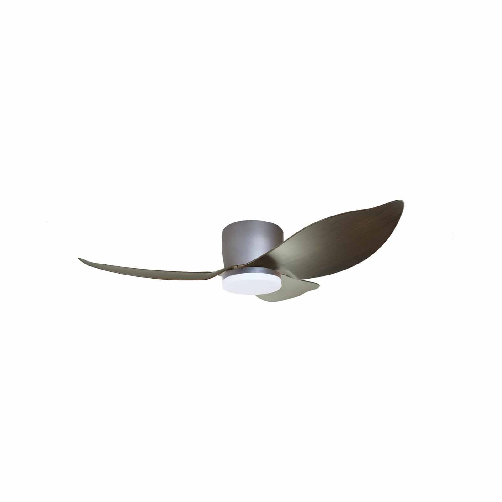MISTRAL 36 In Solar36 3-blades Ceiling Fan (wood/grey) SOLAR36-WD/GY-image 1