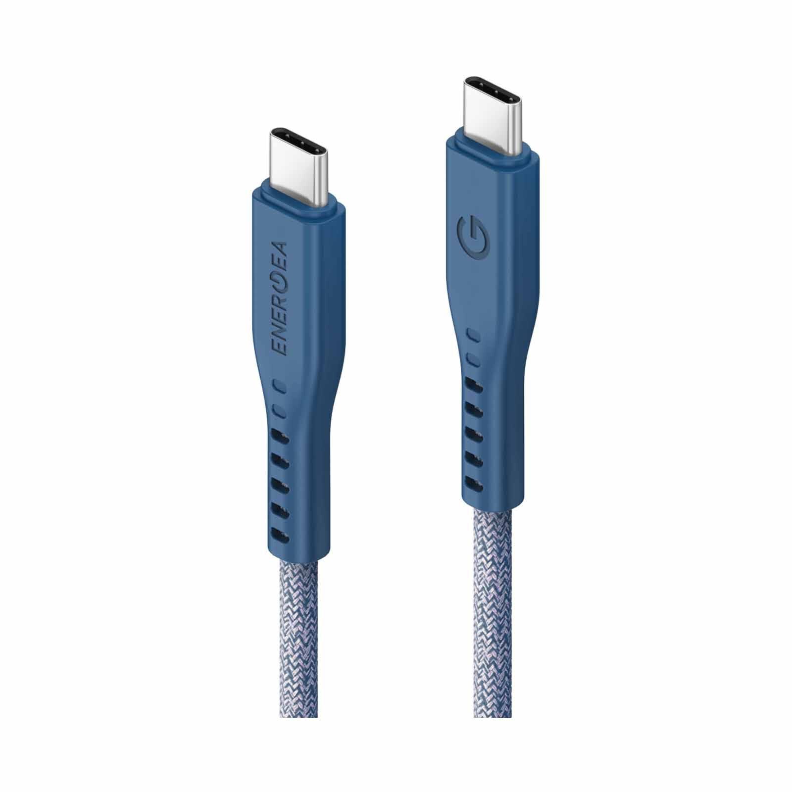 ENERGEA Flow C-c Cable 480mbps, 240w With Mct 1.5m -blue CBL-FLCC-BLU150M-image 2