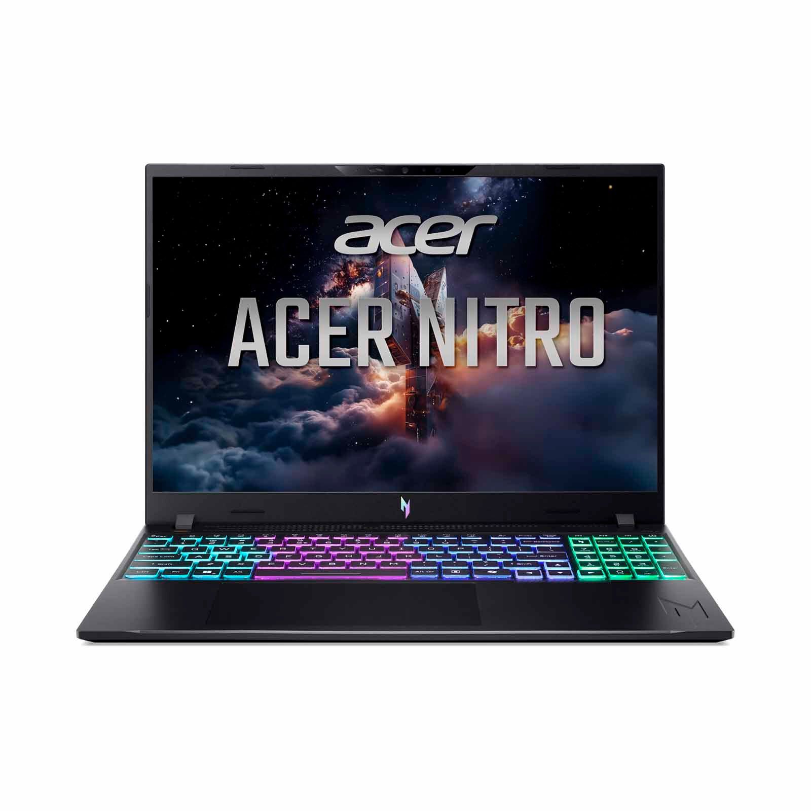 ACER 16in Intel Core Ultra 7 355 16gb 1tb Ssd Win 11 Home Rtx5060 NITRO V 16 AI ANV16-I51-75GN (BLACK)-image 1