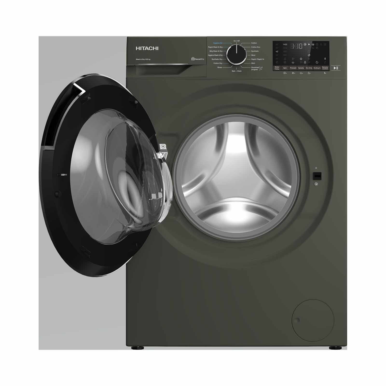 HITACHI Front Load Washer And Dryer (10kg/6kg) BD-D100YFVEM-image 3