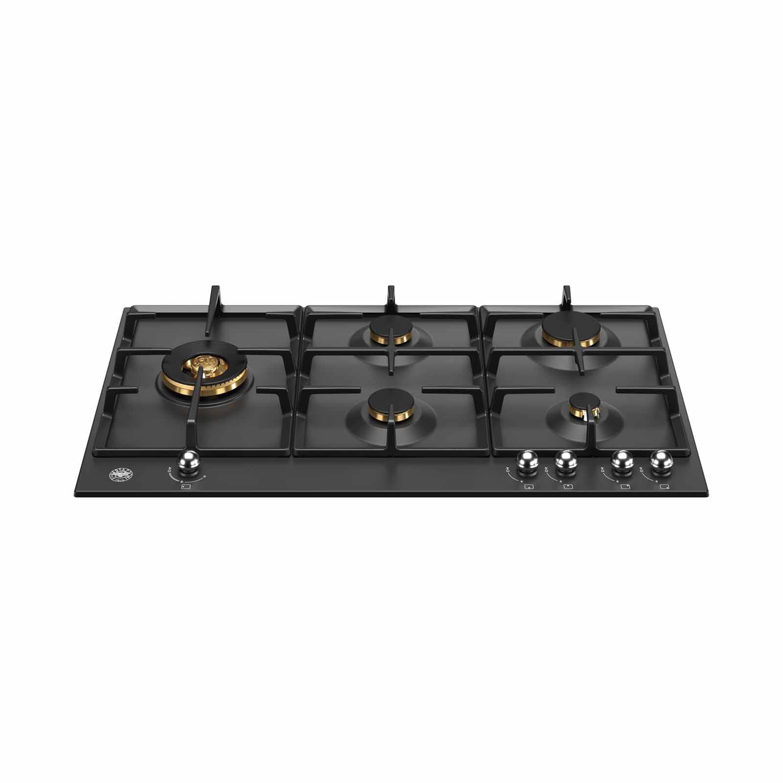 BERTAZZONI 90cm Gas Hob (matt Black Finish) P905LHERNE
