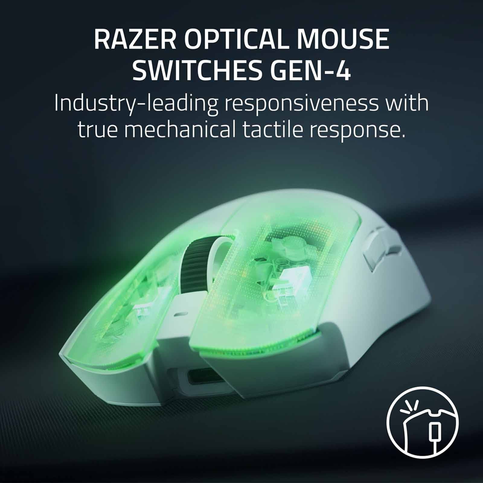 RAZER Viper V4 Pro - Wireless Esports Gaming Mouse - White Edition RZ01-05630200-R3A1-image 5
