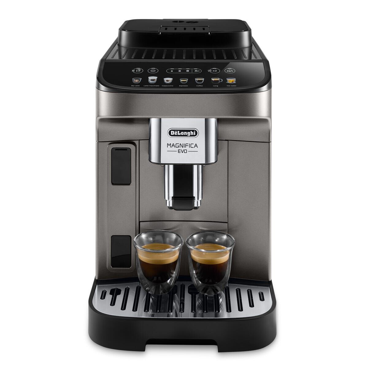 DELONGHI Fully Automatic Coffee Machines - Magnifica Evo Milk Titanium ECAM290.81.TB-image 1