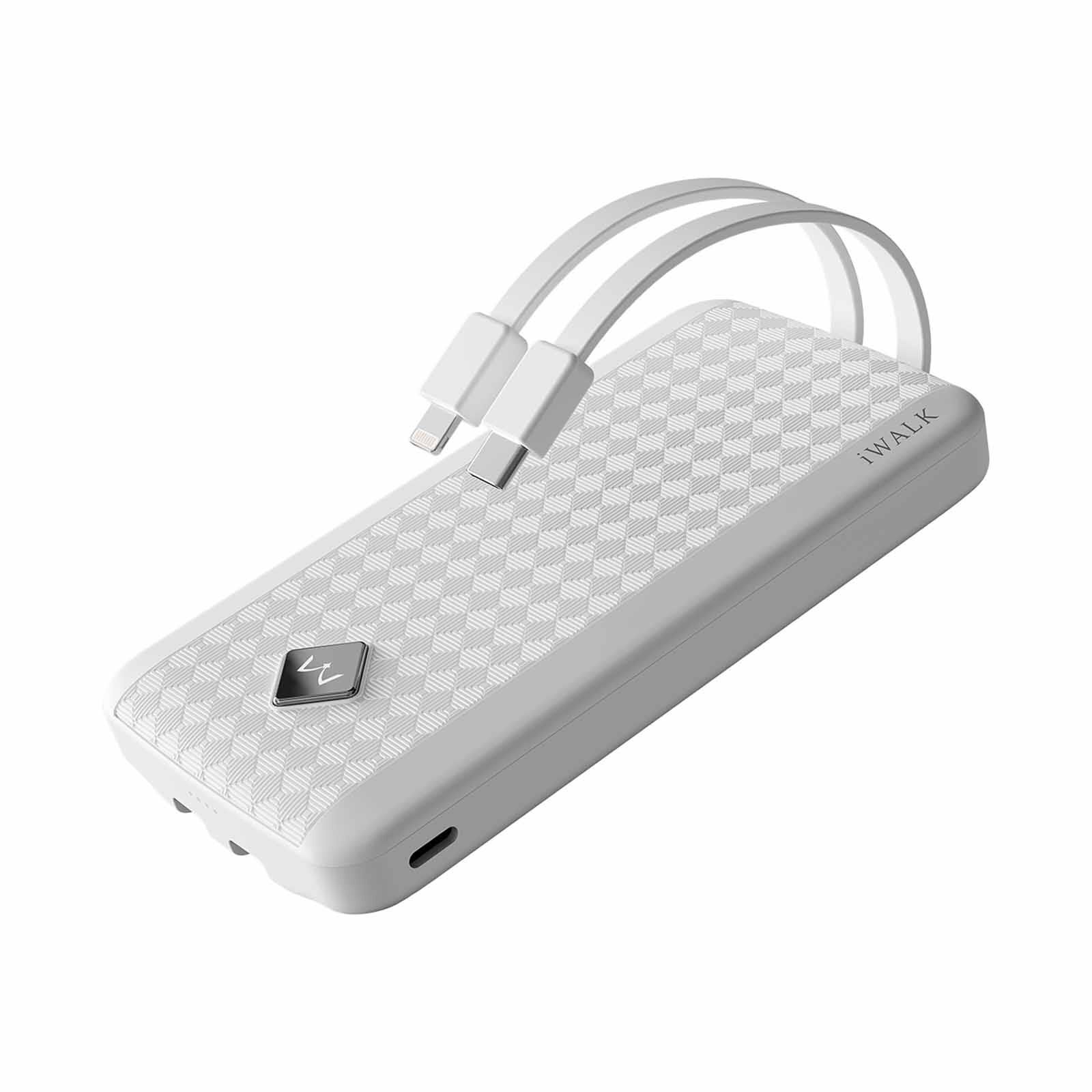IWALK Scorpion Pro 10000mah Fast Charge Powerbank (white) UBS004-002A-image 1