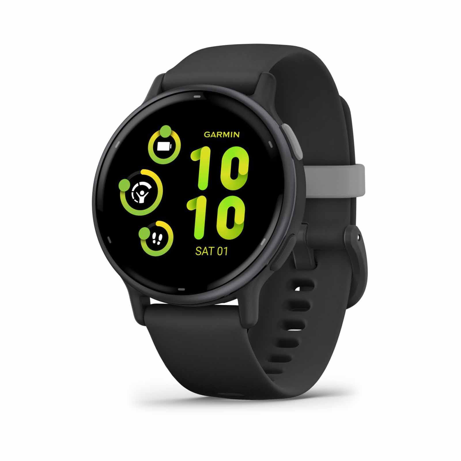 GARMIN Vivoactive 5, Gps, Wifi, Black/slate, Sea/kor GM-010-02862-5A-image 5