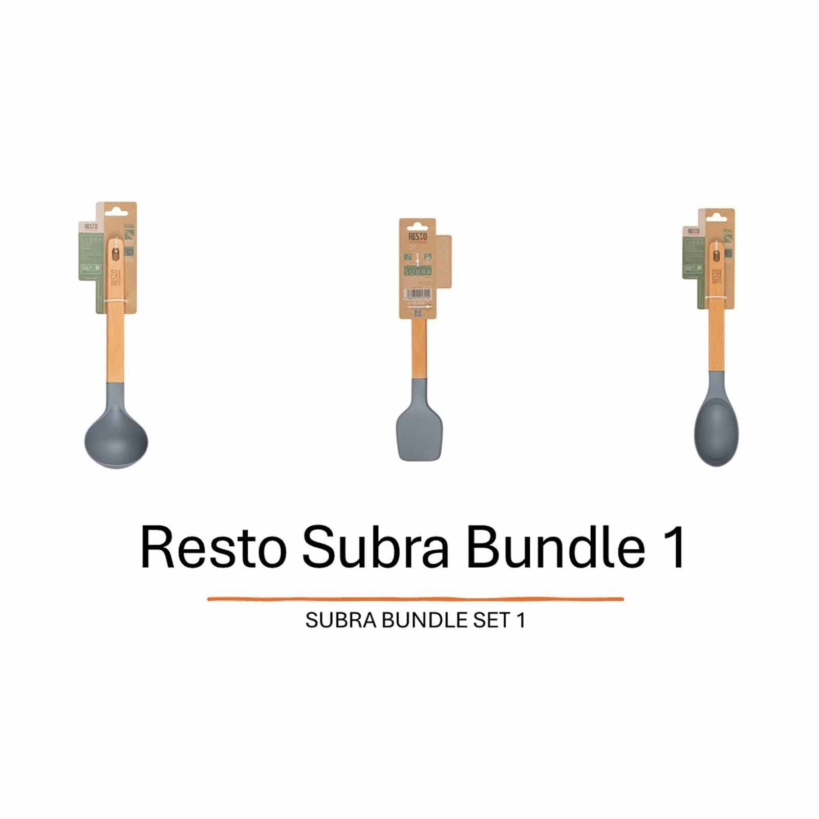 RESTO Spoon + Ladle + Turner Bundle Set 3 94200+94201+94203-image 1