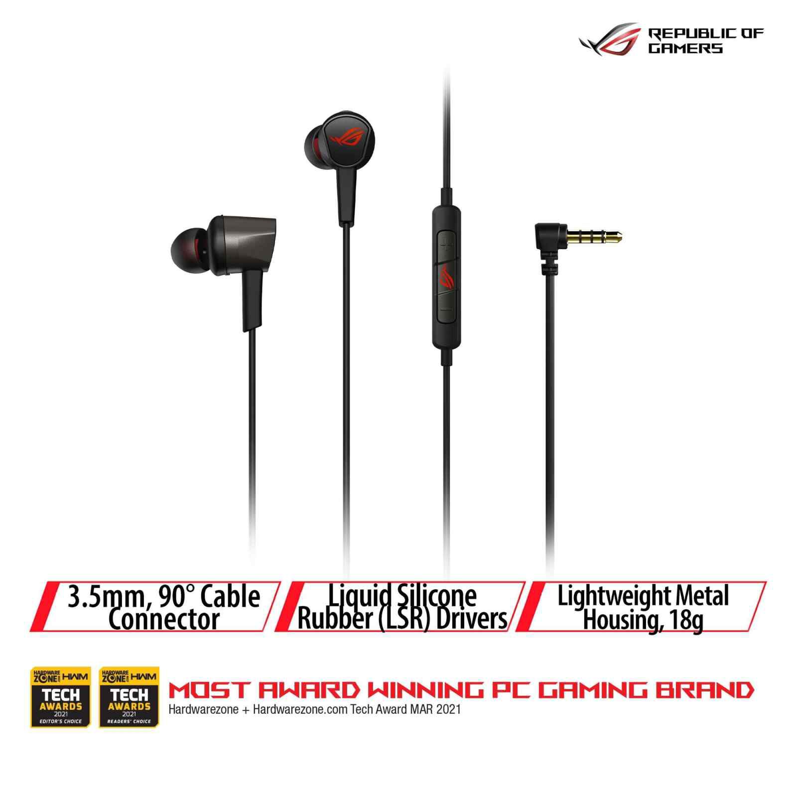 ASUS In-ear Gaming Headphones ROG CETRA II CORE-image 1