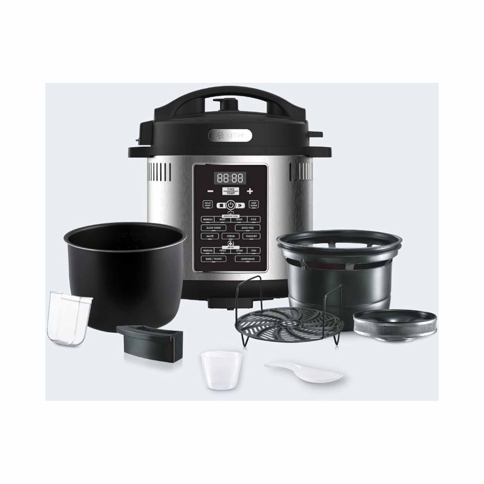 KITH 17-in-1 Multifunctional Pressure Cooker & Air Fryer MPA-B6L-BK-image 14