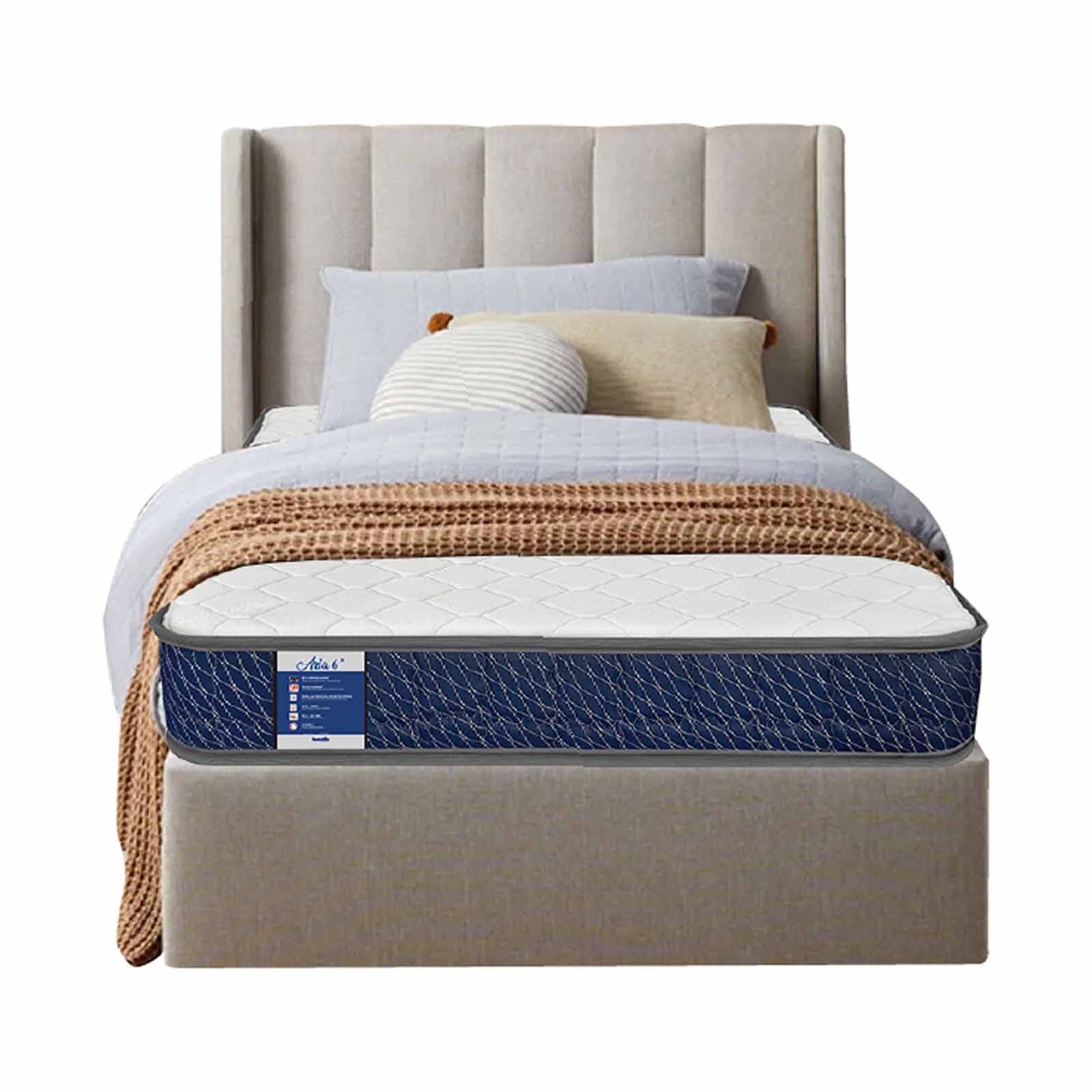DUNLOPILLO 3 In 1 Set B With Mattress - Top 8" & Bot 6" ARIA MATT - TOP 8" & BOT 6"-image 2