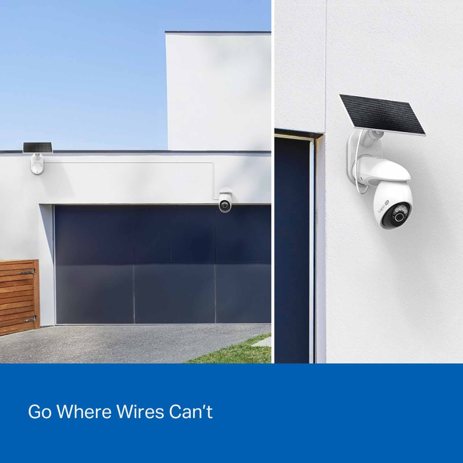 TP LINK Solar-powered Pan/tilt Security Camera Kit TAPO C660 KIT-image 2