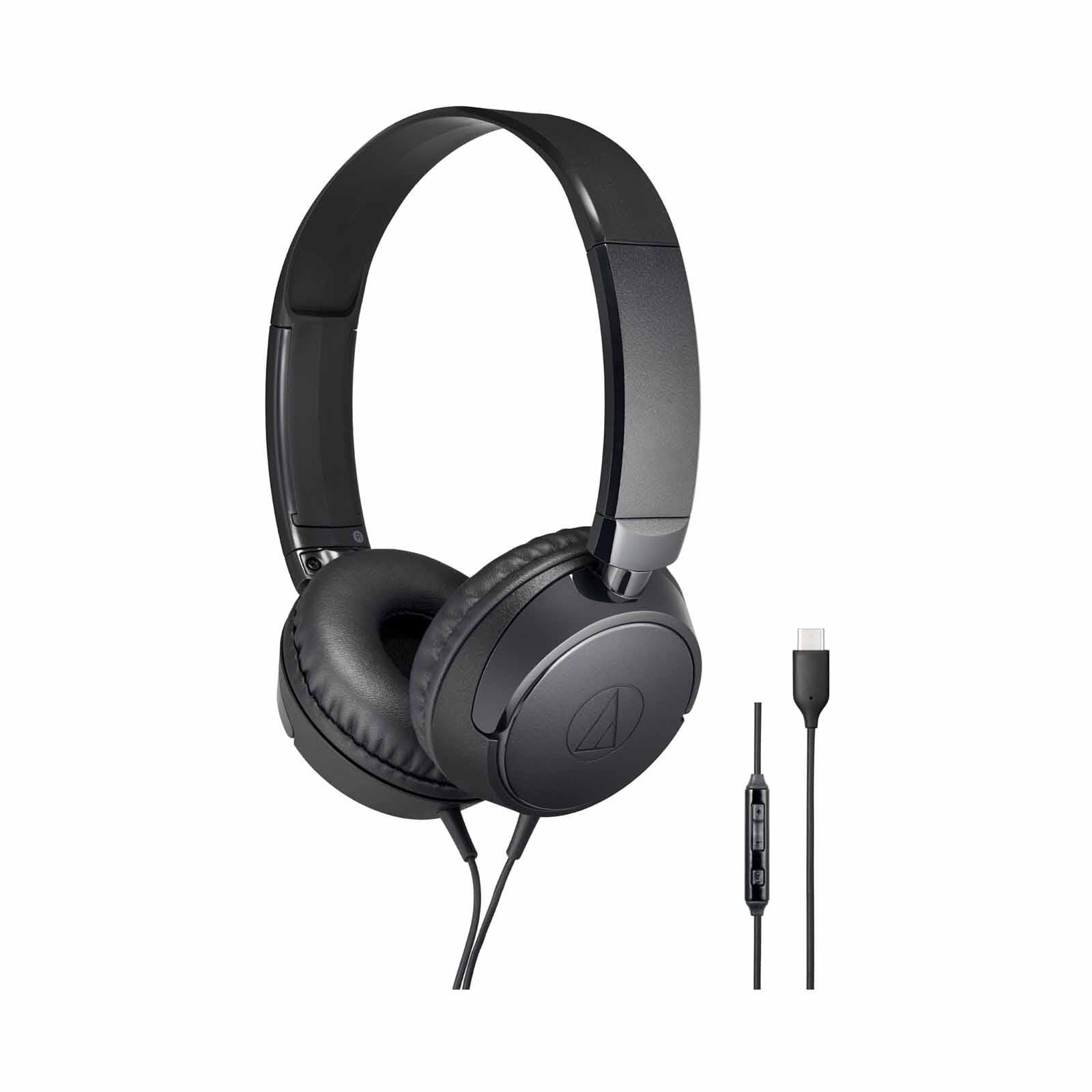 AUDIO TECH Usb Type-c Headphones (black) ATH-S120C BK