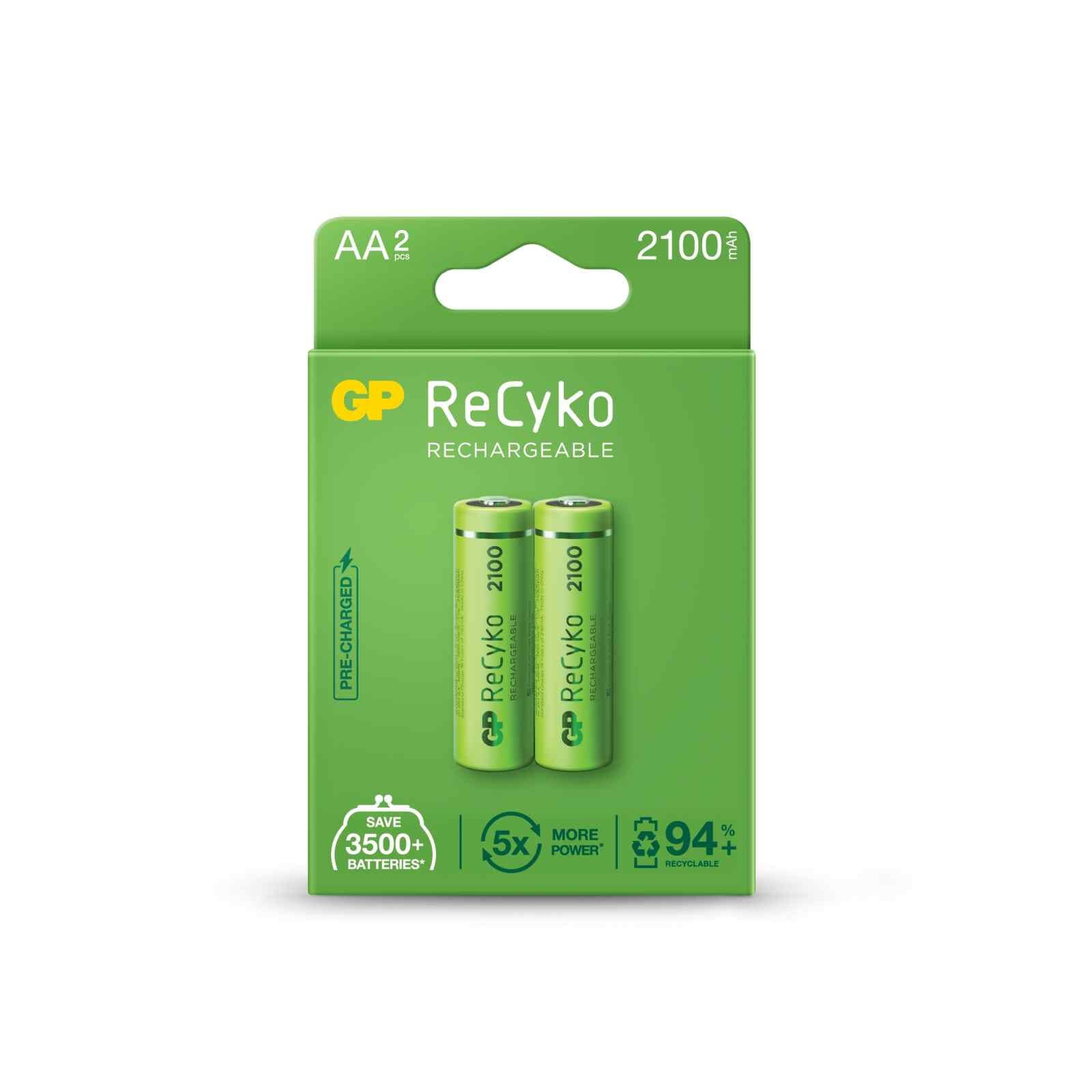 GP Recyko+ Aa2 2100mah GPRHC212E002 / GPRHC212E036