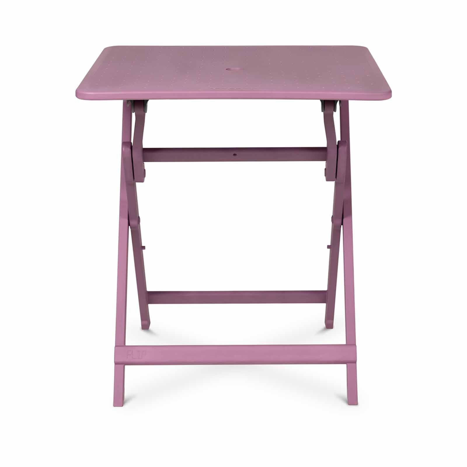 PHOENIX Flip Foldable Square Table Grape Purple70 X 70 X 75.9 Cm FLIP-image 8