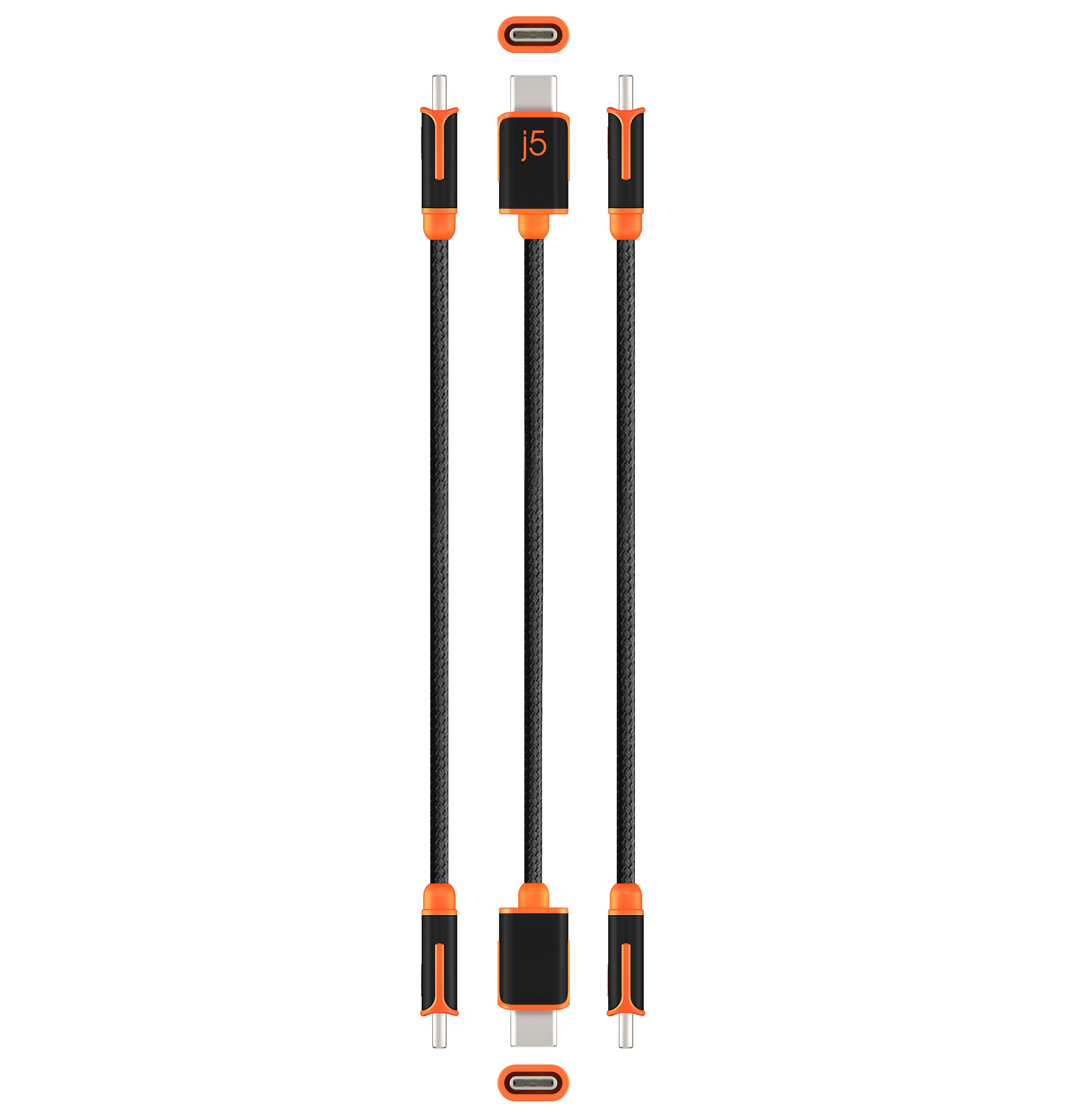 J5CREATE Usb-c 60w To Usb-c Sync & Charge Cable; 1.8m JUCX24-image 3