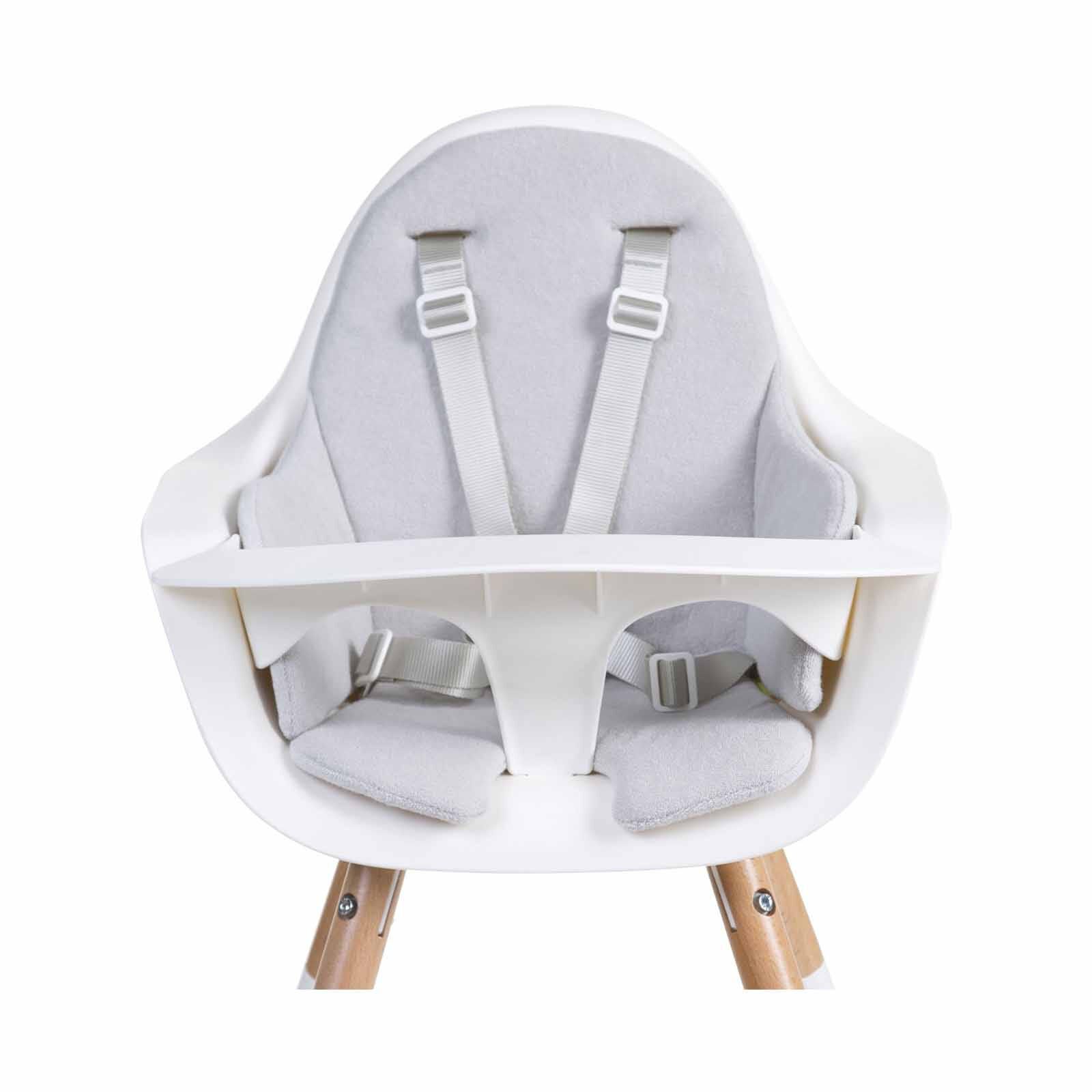 CHILDHOME Seat Cushion - Tricot Pastel Mouse Grey (online) EVOLU