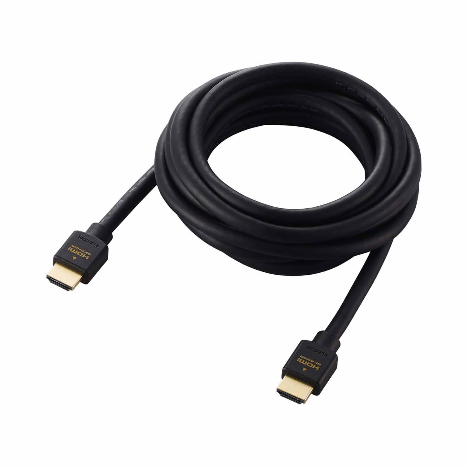 ELECOM Hdmi Cable Ver 2.1 8k Uhdr 3.0m Blk DH-HD21E30BK2-image 2