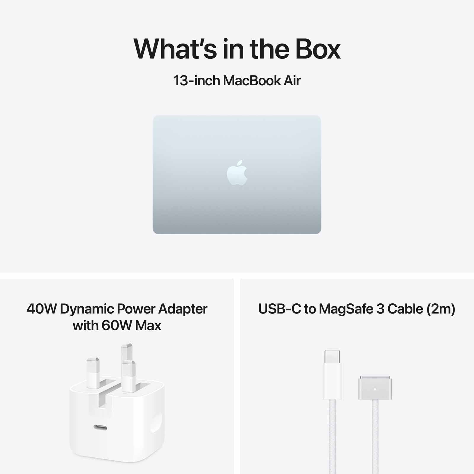 APPLE 13-inch Macbook Air: M5 Chip With 10-core Cpu And 10-core Gpu, 16gb, 1tb Ssd - Sky Blue MDHJ4ZP/A-image 2
