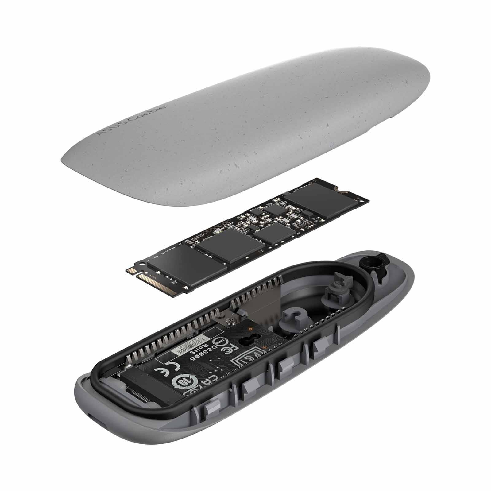 ASUS Cobble Ssd Enclosure Gray ESD-A1A/GRAY/G-image 2