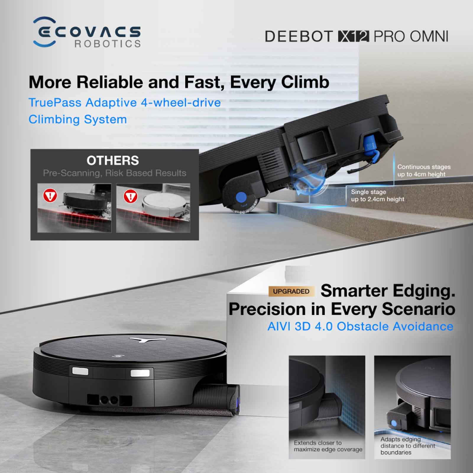 ECOVACS Deebot X12 Pro Omni Robotic Vacuum Cleaner DEX-35-image 11