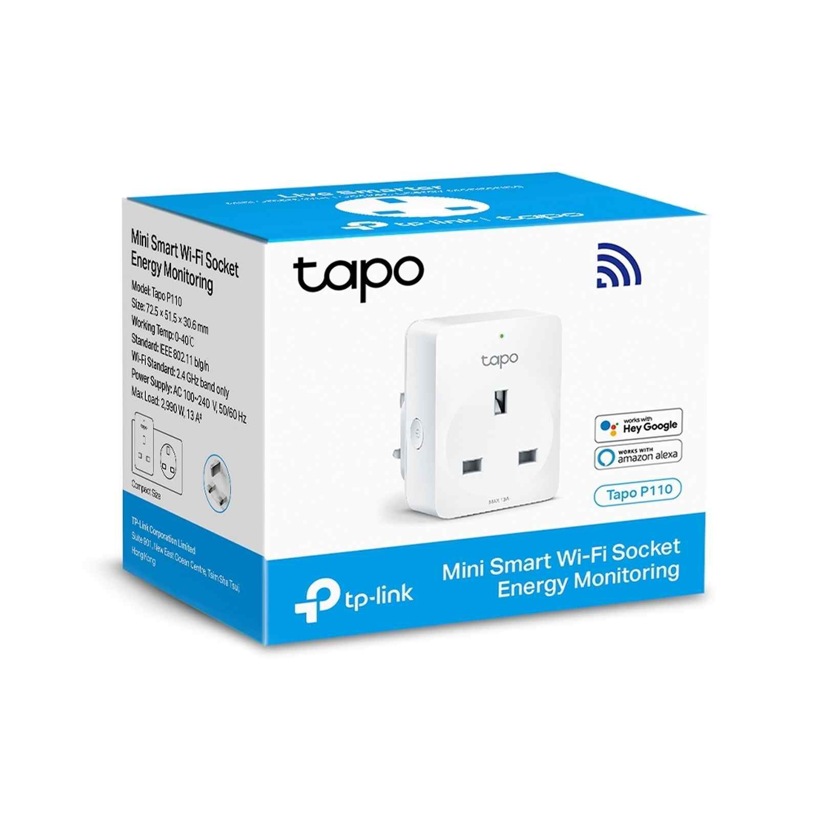 TP LINK Mini Smart Wifi Socket TPL-TAPO-P110