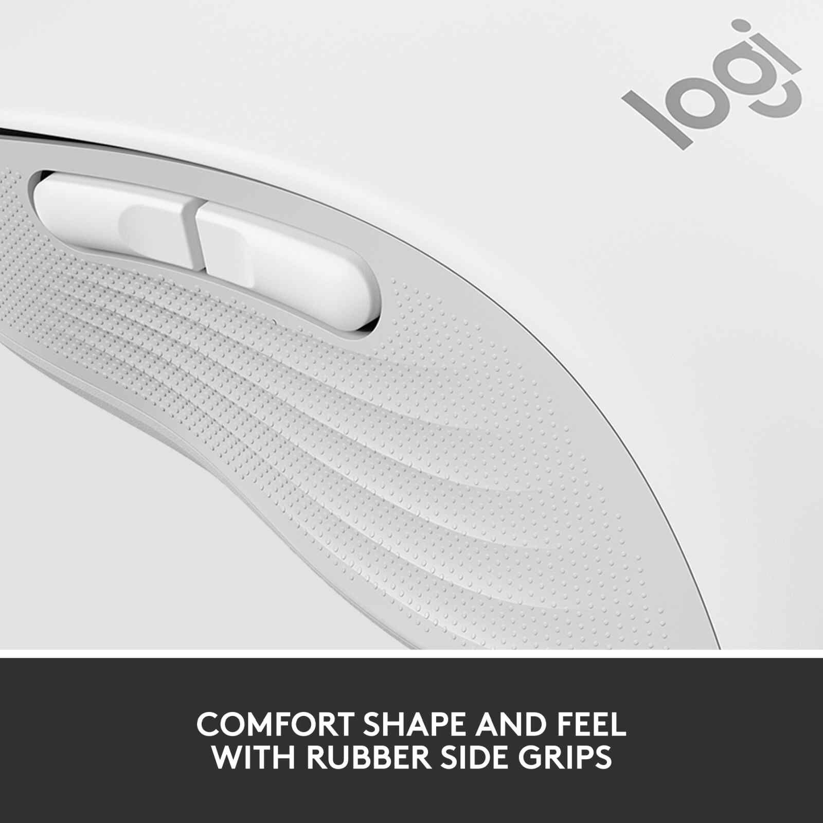LOGITECH Logi Signature M650 L Wireless Mouse-off White 1y 910-006249-image 4