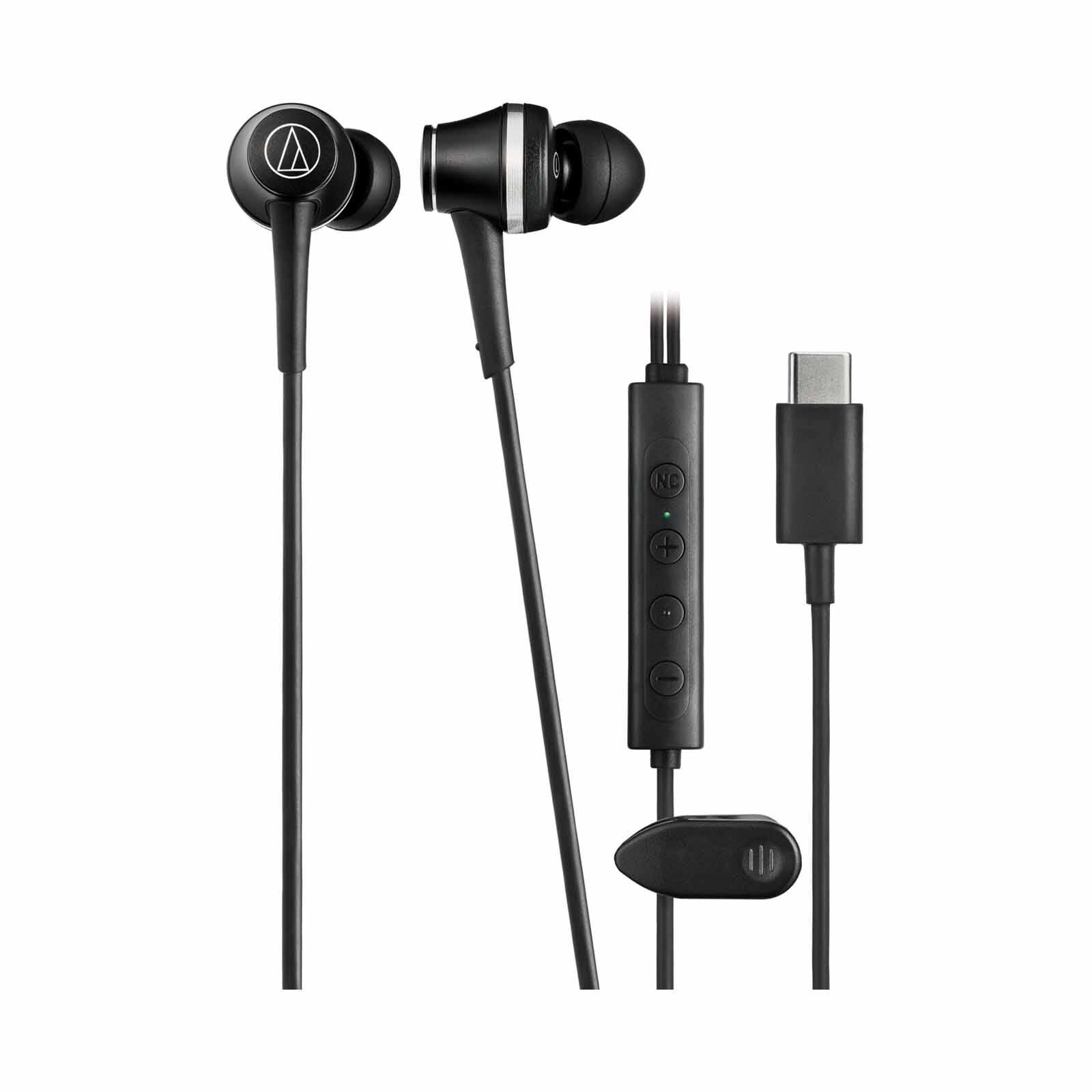 AUDIO TECH Hybrid Nc In-ear Hp W/usb-c ATH-CKD7NC BK-image 1