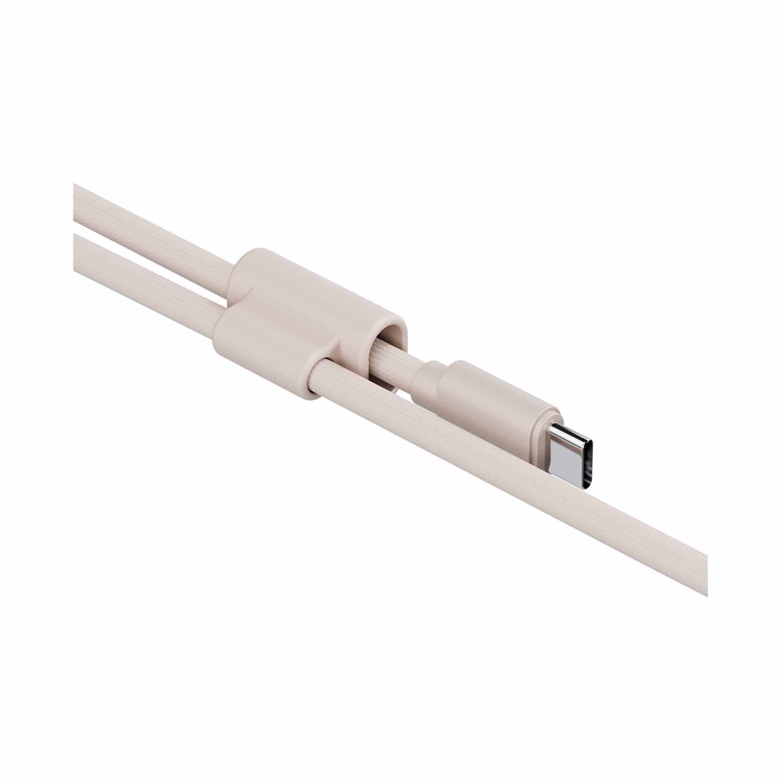 ENERGEA Lasso Lanyard C-c Cable 480mbps, 240w With Lanyard Card 1.5m -sand CBL-LASS-SND150-image 5