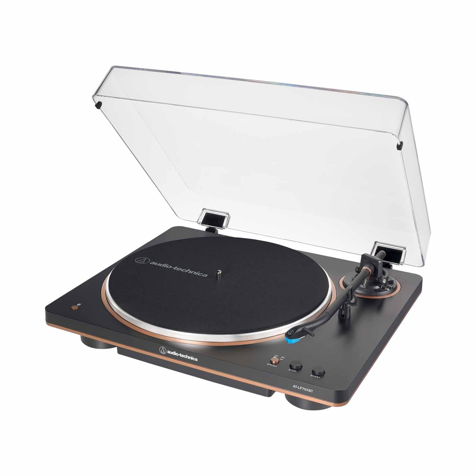 AUDIO TECH Fully Automatic Wireless Belt-drive Turntable AT-LP70XBT BZ-image 4