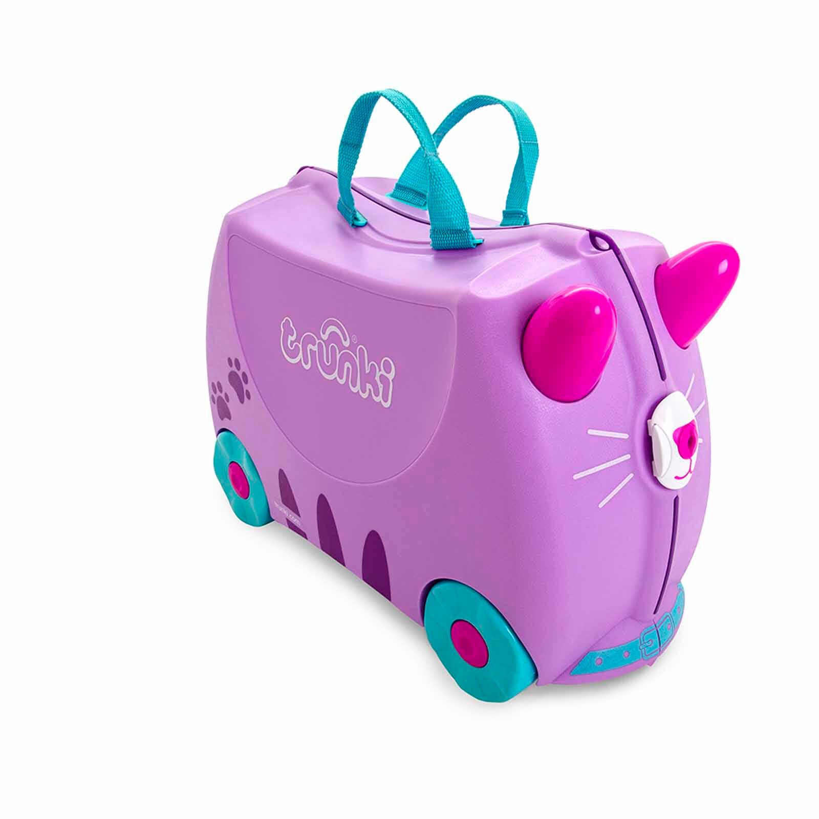 TRUNKI Ride On Luggage - Cassie Cat TR0322-GB01-image 1