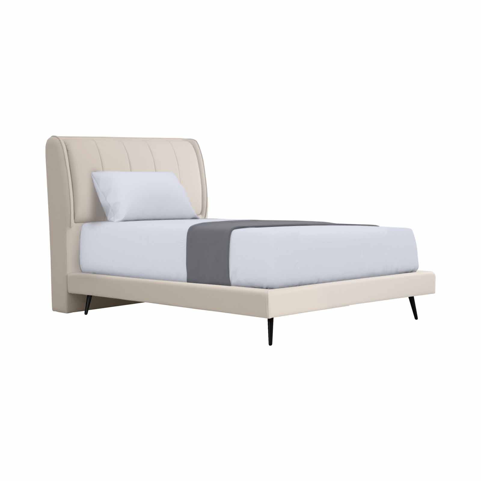 MAXCOIL Super Single Size Bed Frame CALLUM MEMORY FOAM HEADBOARD WITH DIVAN INCHES /8-image 2