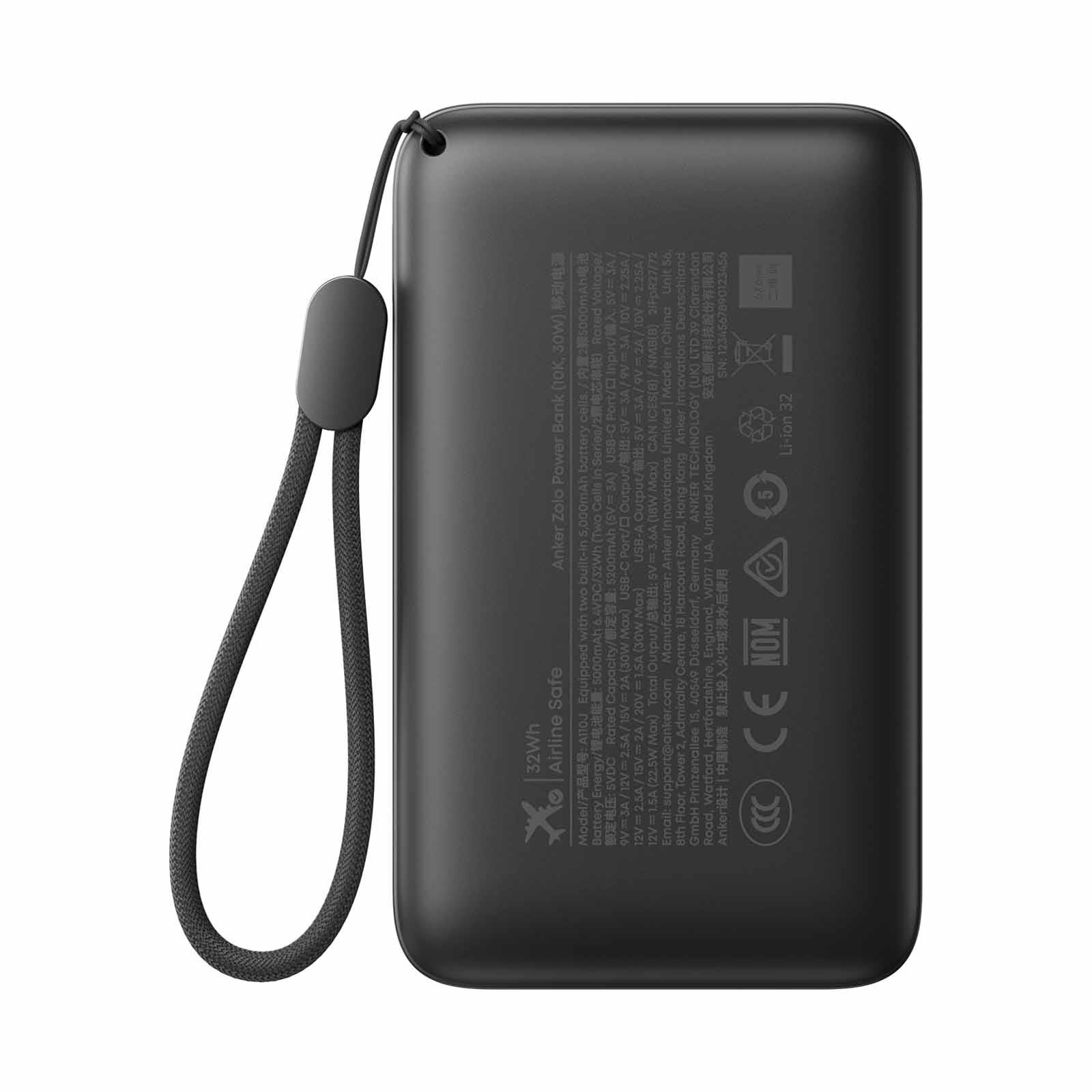 ANKER Zolo Powerbank 10000mah 30w Fast Charging Compact Portable Charger A110JH11-image 4