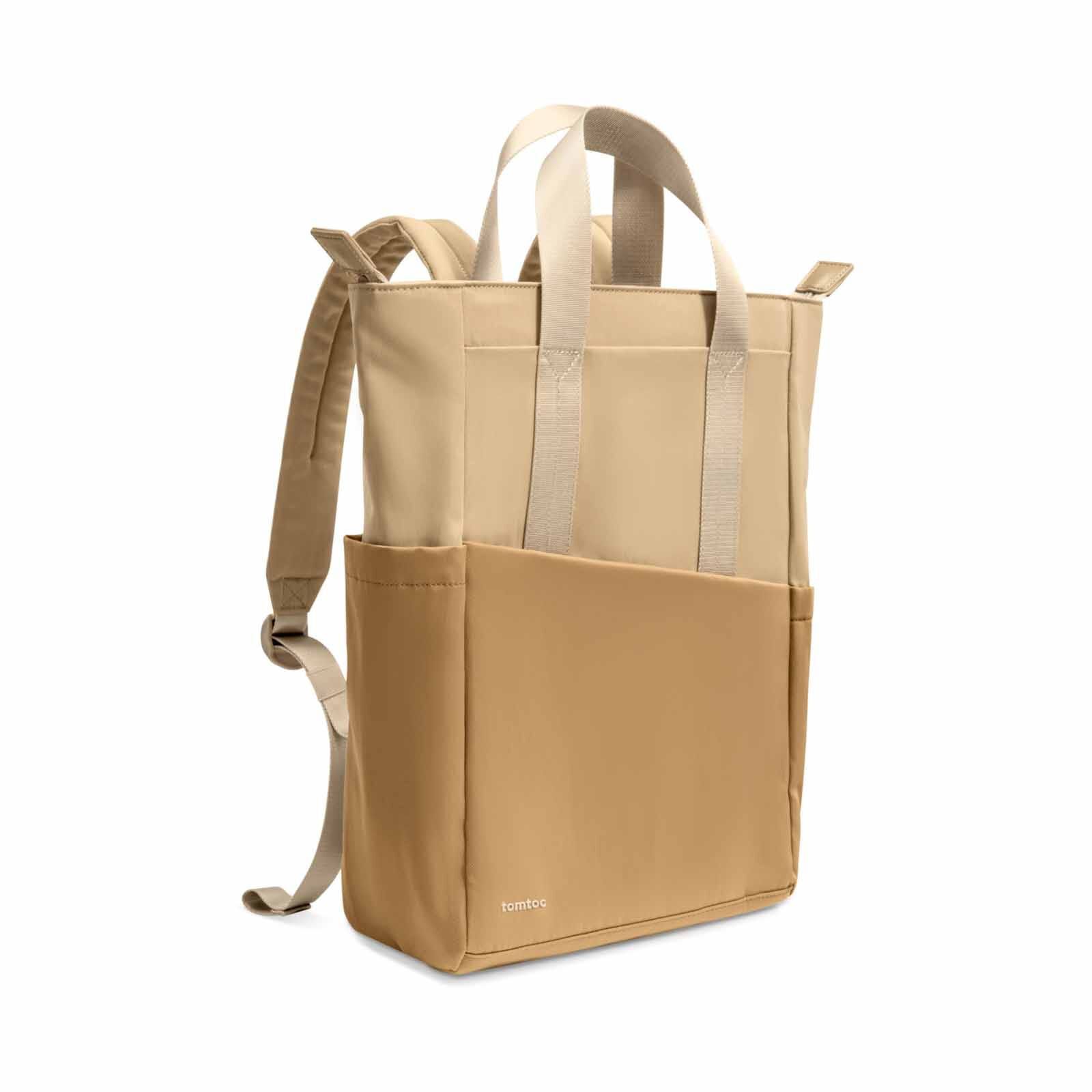 TOMTOC Slash T63 Laptop Backpack - Sand Brown (a63c1k1) T63M1K1-image 3